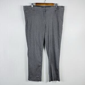 Lane Bryant Size 20 Short Printed The Allie Ankle Pants Black White